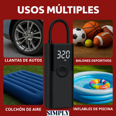 AIR PUMP™ | INFLADOR DE AIRE PORTÁTIL