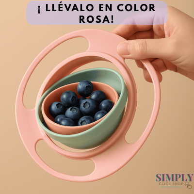 BOWL MÁGICO ANTIDERRAME™ - TAZÓN 360° PARA NIÑOS
