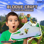 BLOQUE CRAFT™ | Zapatillas Minecraft