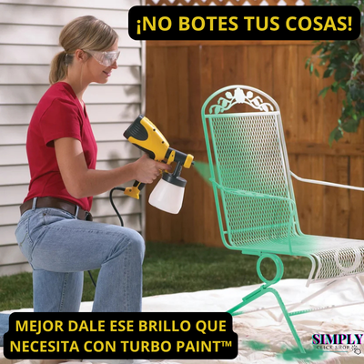 TURBO PAINT™ | Pulverizador De Pintura Eléctrica